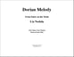 Dorian Melody - One Piano Four Hands piano sheet music cover